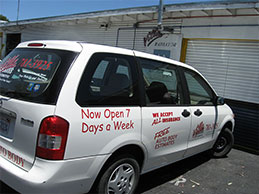 The Van of Villa Automotive - San Luis Obispo Auto Repair
